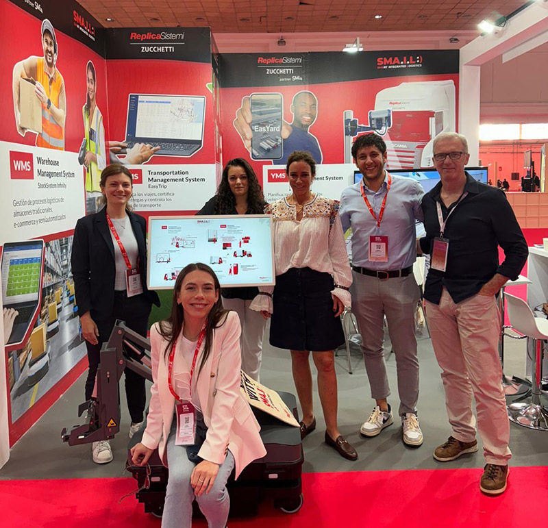Stand Replica Sistemi - Zucchetti alla fiera SIL BARCELONA 2024