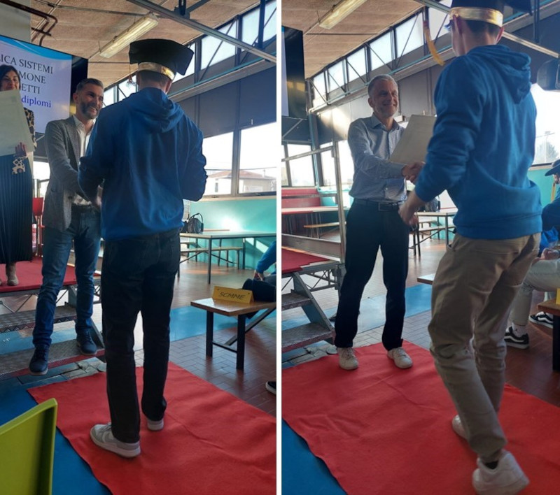 borse di studio replica sistemi ai ragazzi dell'Itis Fermi di mantova