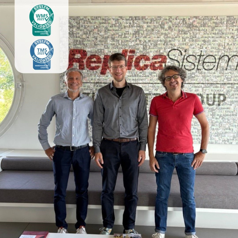 WMS e TMS Replica validati dal Fraunhofer IML