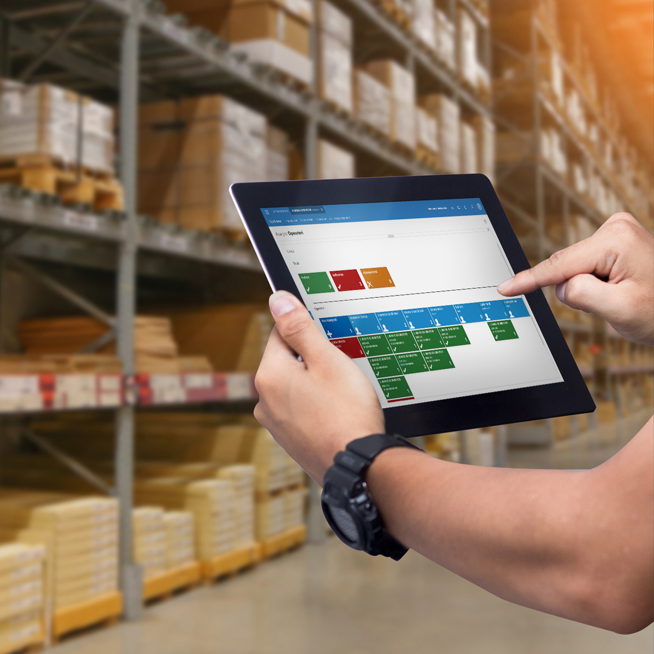Il magazzino sotto controllo, sempre e ovunque con il WMS StockSystem